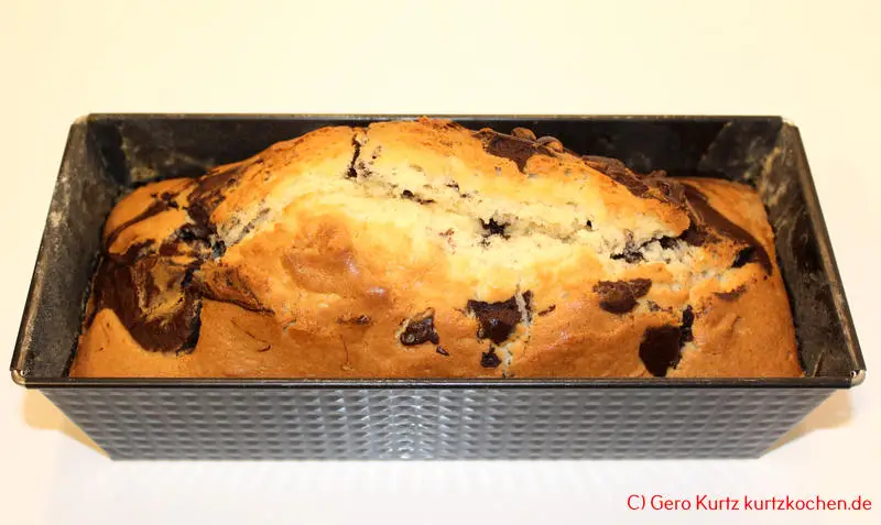 Backmischung Marmor Kuchen von Kathi - fertig gebackener Kuchen
