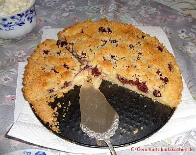 Backmischung Streuselkuchen von Dr. Oetker