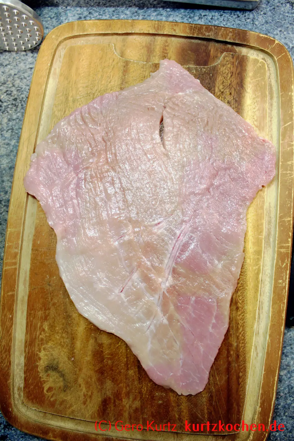 Rezept für Schweinerouladen - geklopfte Roulade