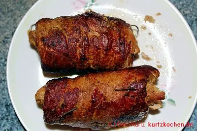 Rezept für leckere Schweinerouladen 