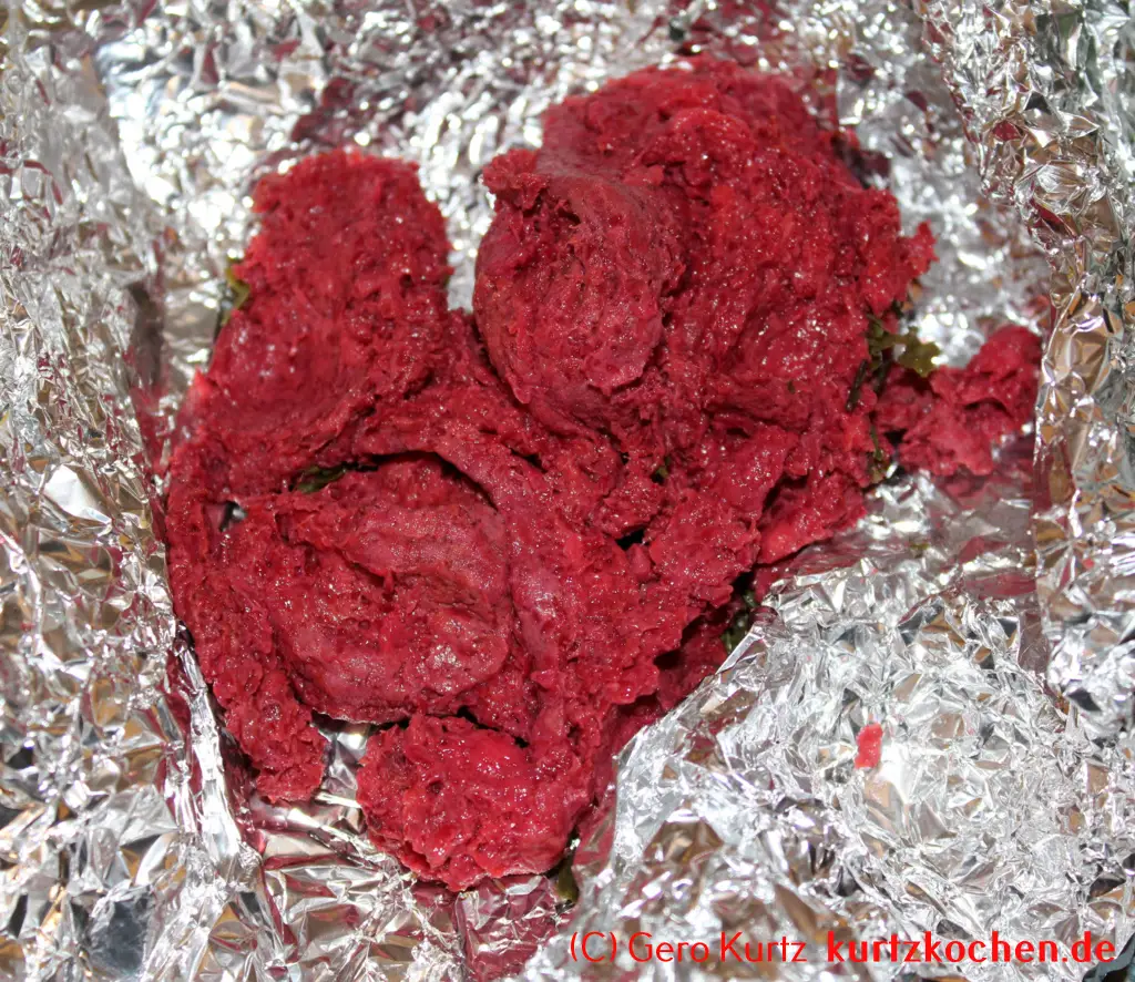 Taybeeren Tayberry Marmelade Gelee - ausgedrückte Taybeeren