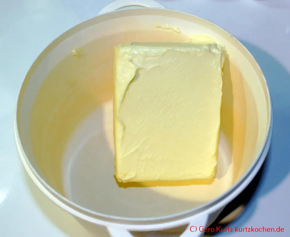 Russischer Zupfkuchen Dr Oetker - 250 g Butter