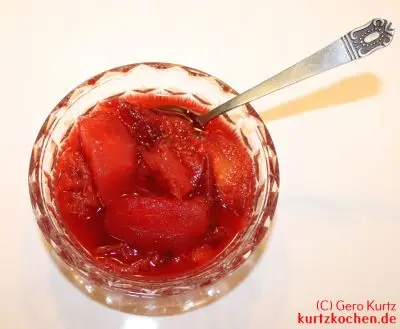Rezept für Apfel-Pflaumen-Kompott