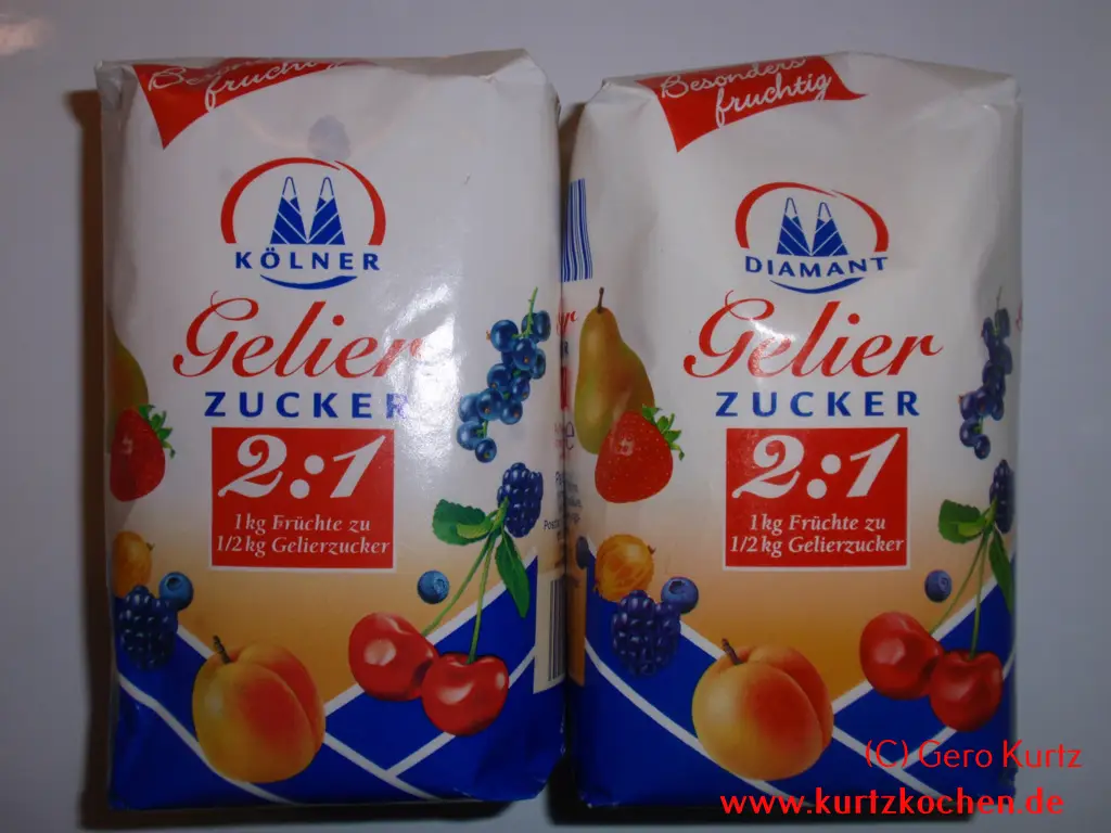 Mirabellenmarmelade 23 Gelierzucker
