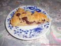 Streuselkuchen mit Pudding-Creme von Dr. Oetker- ein Stück Kuchen auf einem Teller
