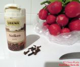 Radieschenmäuse - Gewürznelken.
