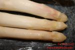 Spargel braune Butter Spargelspitzen
