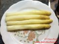 Fertig gekochte Spargel
