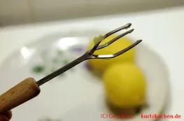 Quark mit Pellkartoffeln - Pellkartoffelspieß 