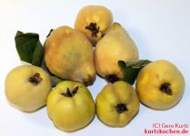 Birnen und Apfelquitten