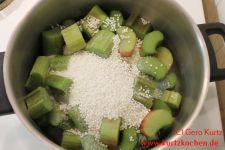 Rhabarberkompott mit Perlsago