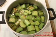 Rhabarberkompott mit Perlsago