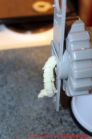 Butterspritzgebäck - Teig kommt aus dem Fleischwolf