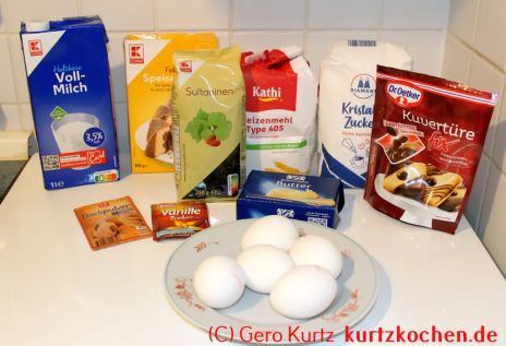Grundrezept für Gugelhupf Kuchen nach Urgrossmutters Art - 