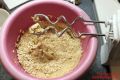 Rezept für Köllnflocken-Plätzchen - Teig und Knethaken