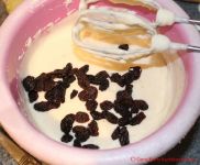 Quarkkuchen mit Streuseln - Rosinen für die Quarkfüllung