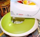 Rhabarberkuchen mit Butterstreuseln - Mixer mit Knethaken
