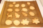 Rezept für schnelle Butterkekse - Kekse auf dem Backblech