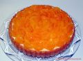 schnelle Mandarinentorte - vollständig belegte Torte