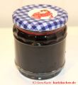 Brombeergelee, Brombeermarmelade - Glas mit Brombeergelee