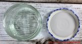 Rezept Johannisbeergelee - leeres Twist-Off Glas und Deckel