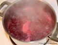 Rezept Johannisbeergelee - sprudelnd kochender Johannisbeergelee