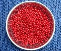 Rezept Johannisbeergelee - fertig verputzte Johannisbeeren