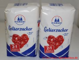 Rezept Johannisbeergelee - zwei Packungen Gelierzucker 2:1