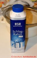 Butter selber machen - Schlagsahne von Weihenstephan
